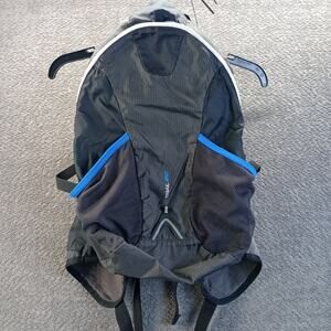 Salomon Trail 20 Hydration Backpack Black Blue Hiking Running Pack